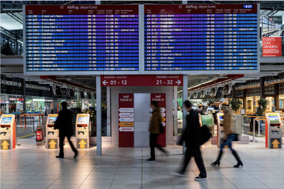 Pilotenstreik bei der Lufthansa: Ausfälle auch an sächsischen Flughäfen