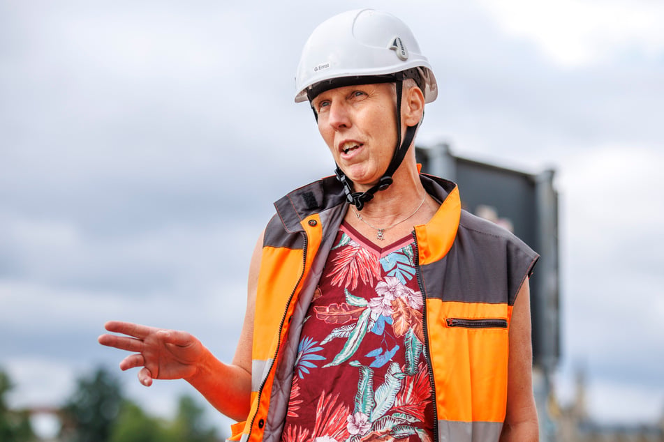 Die städtische Projektleiterin Grit Ernst (57) sorgte im Begleitgremium für Irritationen.