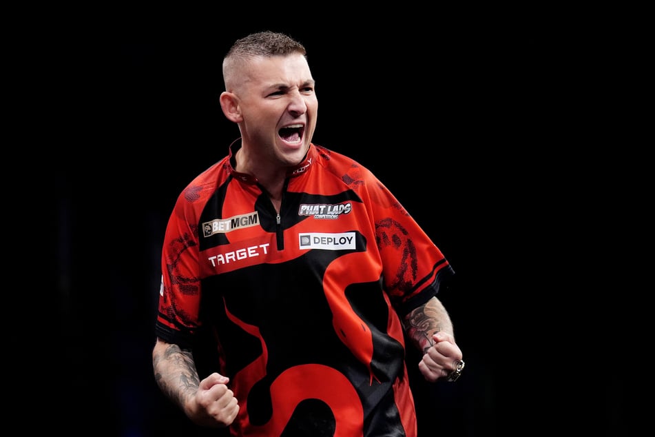 Private Sorgen und anstehende Flitterwochen sind für Nathan Aspinall (35) aktuell wichtiger als der Dartssport.