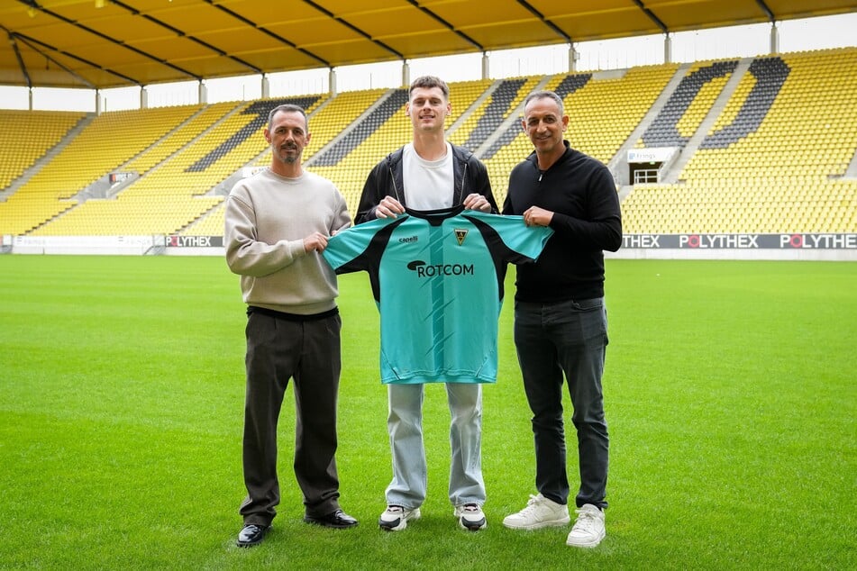 Torwart Stefan Bajić (24) will bei der Alemannia die neue Nummer eins werden.