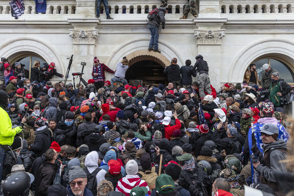 Pro-Trump rioters broke windows and breached the Capitol building in an attempt to overturn the results of the 2020 election.