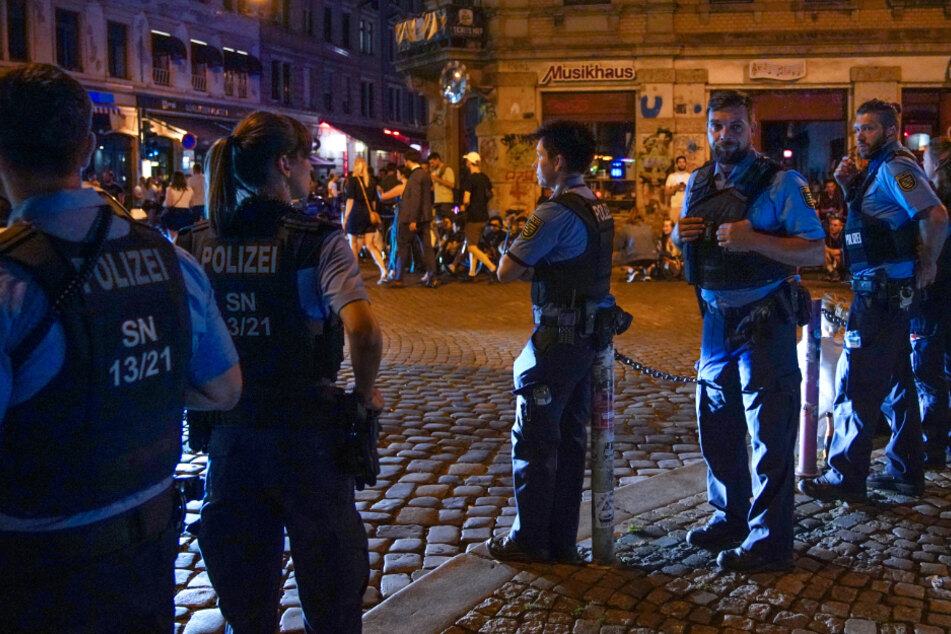 Die Polizei war am Montagabend erneut gegen die Straßenkriminalität in der Neustadt im Einsatz. (Archivbild)