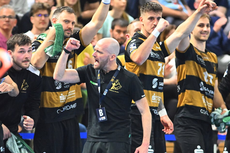 Ein Selbstläufer war der Auftritt in Essen nicht. Ganz im Gegenteil. Rückenwind für die Partie am Freitag gegen Krefeld gab es für André Haber (39, v.) &amp; Co. trotzdem.