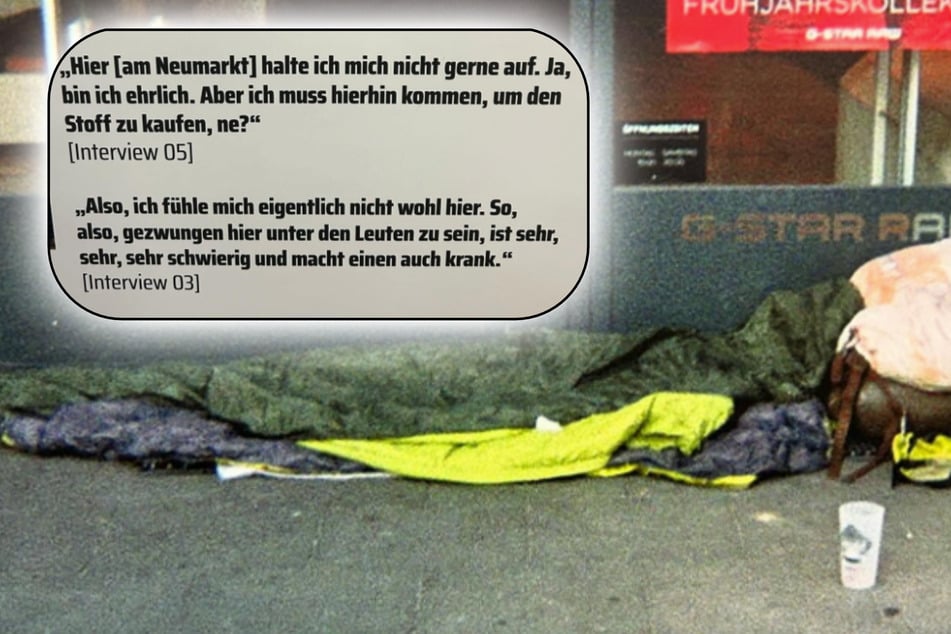 Sieben Drogenkonsumenten haben bei der Fotoausstellung mitgewirkt.