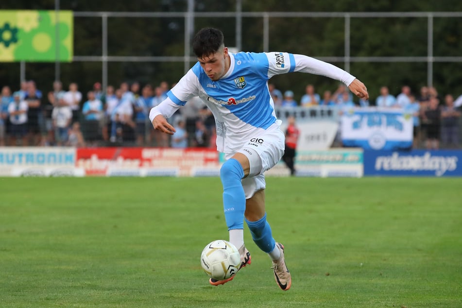 Niclas Walther (22) steigt langsam wieder ins Training ein.