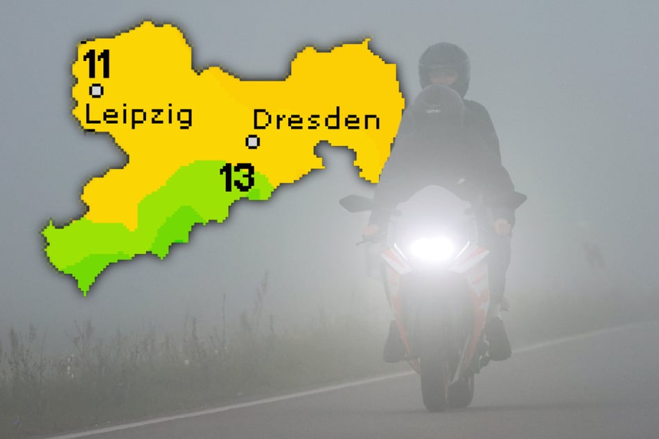 Vorsicht auf Sachsens Straßen! Dichter Nebel und Frost am Wochenende