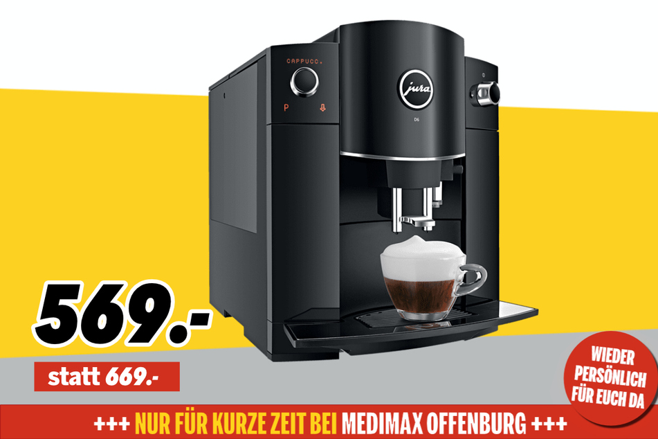 Jura D6 für 569 Euro