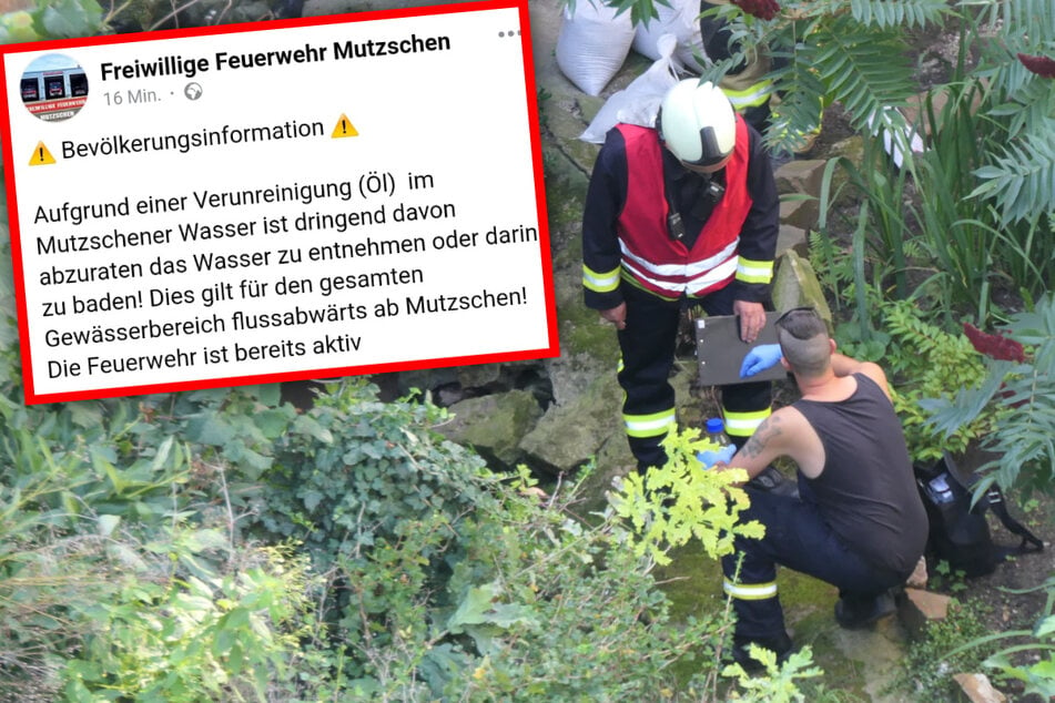 Gewässer in Sachsen verunreinigt! Feuerwehr und Polizei suchen nach Ursache