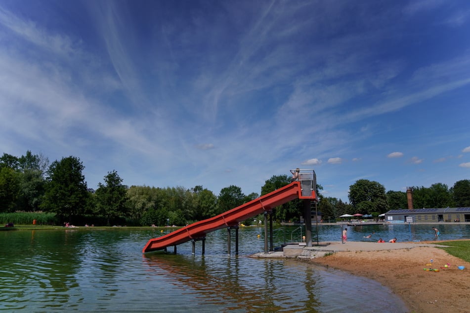 Auch im Naturbad Mockritz will man den Zerkarien entgegenwirken.