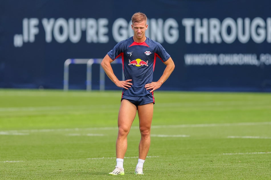 RB Leipzigs Dani Olmo (25) möchte langfristig gern zurück nach Spanien. Im nächsten Sommer wird er wohl gehen.