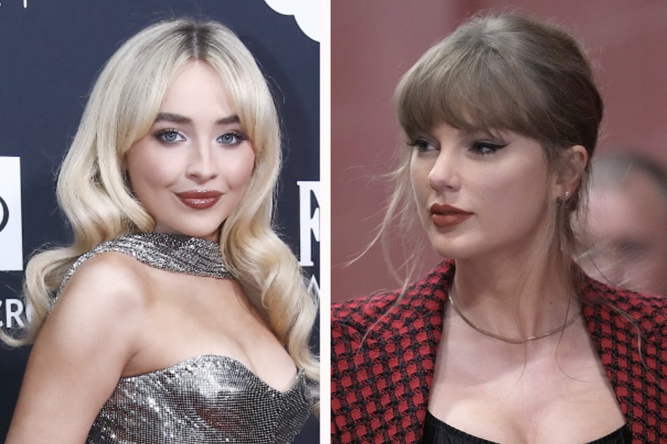 Sabrina Carpenter (25, l.) war Anfang des Jahres mit Taylor Swift (34, r.) auf Tour.