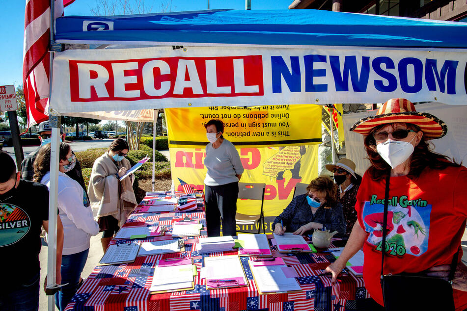 Newsom's supporters have dismissed recall petitioners as largely Trump supporters, QAnon conspiracy theorists, and anti-vaxxers.