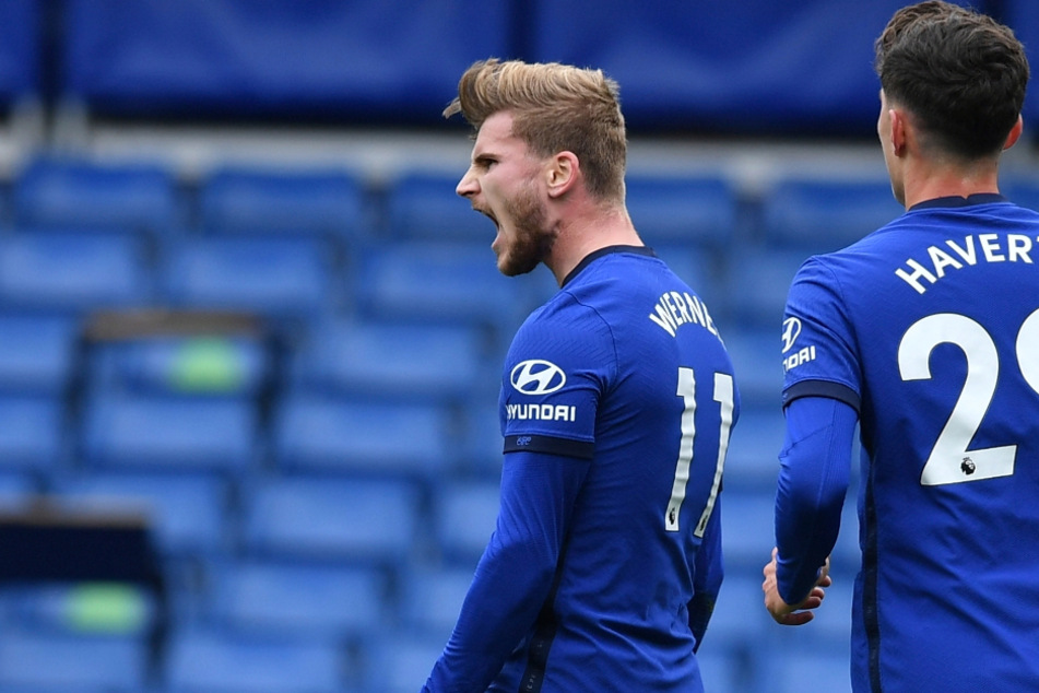 Timo Werner (links) kam für mehr als 50 Millionen Euro von Leipzig nach London. Für gut 100 Millionen schnappten sich die Londoner zudem den Leverkusener Kai Havertz.
