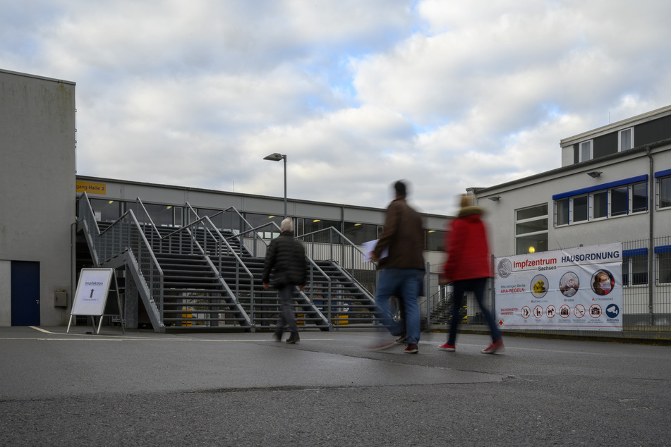 In der Messe Chemnitz heißt es heute "Boostern statt Böllern".