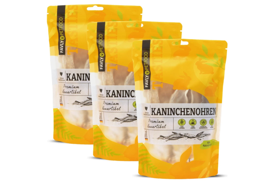 Die Kaninchenohren für Katzen wie von Favly (zu finden unter Punkt drei) sind ein hochwertiges Naturprodukt.