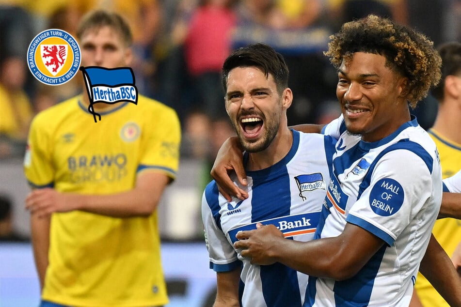 Irres Achttore-Spektakel: Hertha BSC dreht Rückstand gegen Braunschweig und stellt Rekord ein