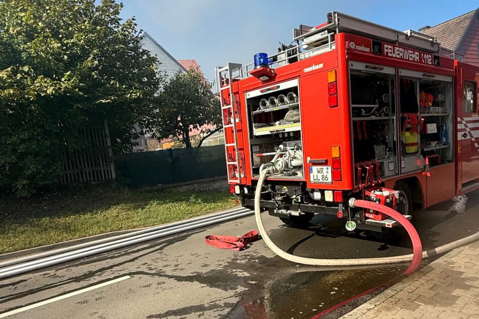 Die Feuerwehr war mit über 100 Einsatzkräften vor Ort.