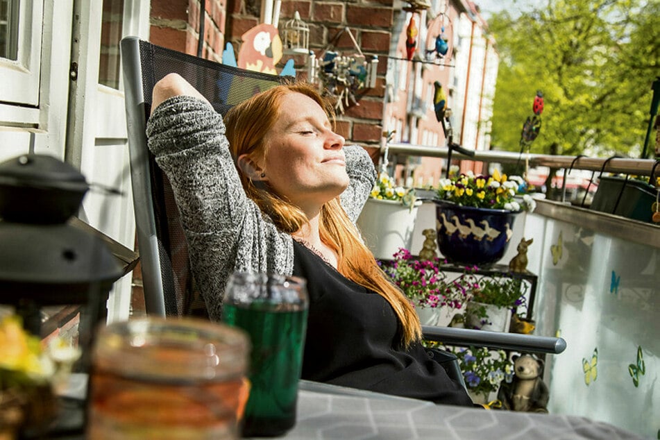 Durchatmen in der Sonne: Auch Pausen müssen im Home-Office sein.