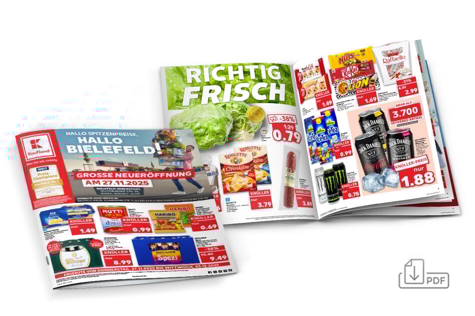 Mit einem Klick zu den Angeboten.