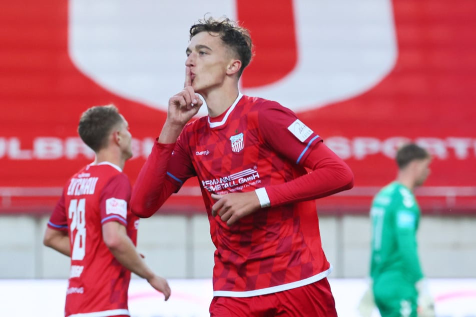 Lukas Eixler brachte in der 13. Minute den FSV in Führung.