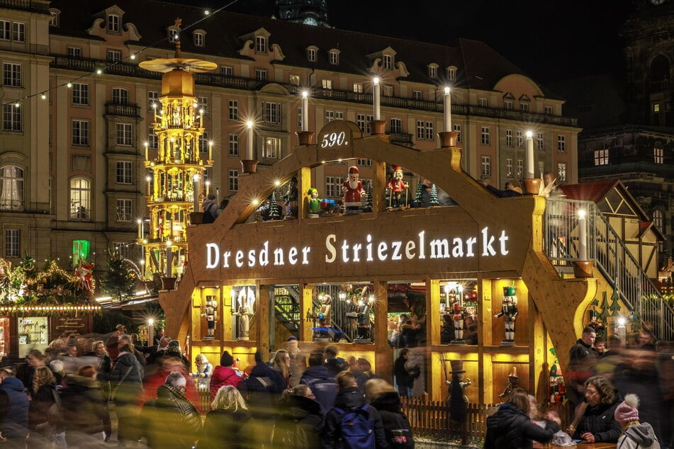 Seit 1434 der Klassiker unter den Weihnachtsmärkten: der Striezelmarkt.