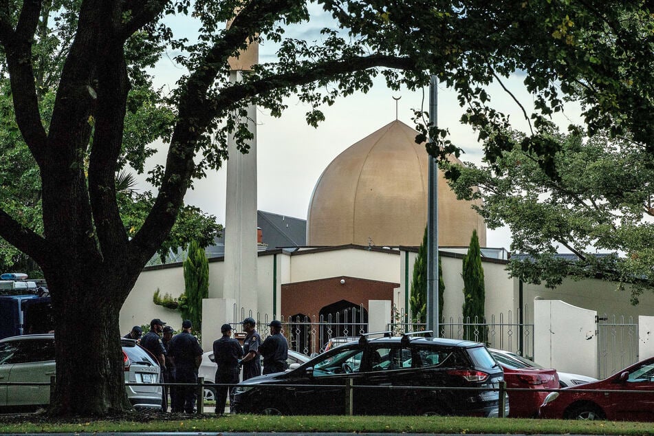 Die Masjid Al Noor Moschee, einer der beiden Moscheen in Christchurch, die vom Amokläufer Brenton Tarrant heimgesucht wurden.