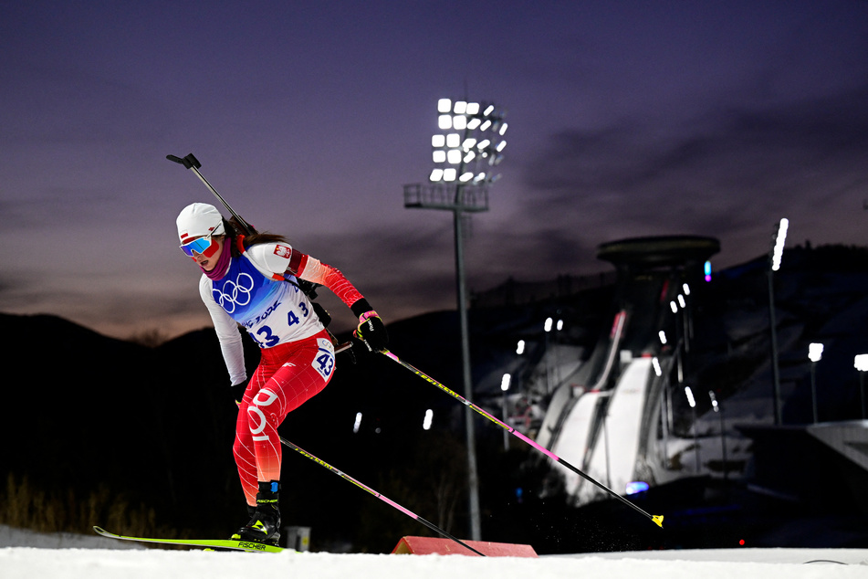 Kamila Zuk (25) starte für Polen bei den Olympischen Winterspielen in Peking (China) 2022..