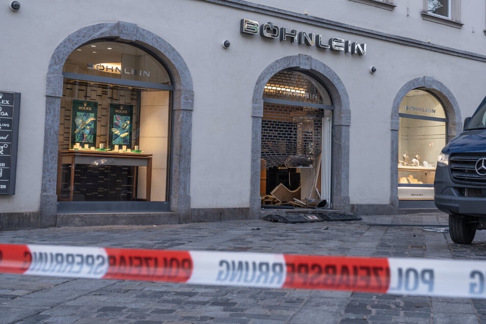 Ein Juwelier am Grünen Markt in Bamberg ist ausgeraubt worden.