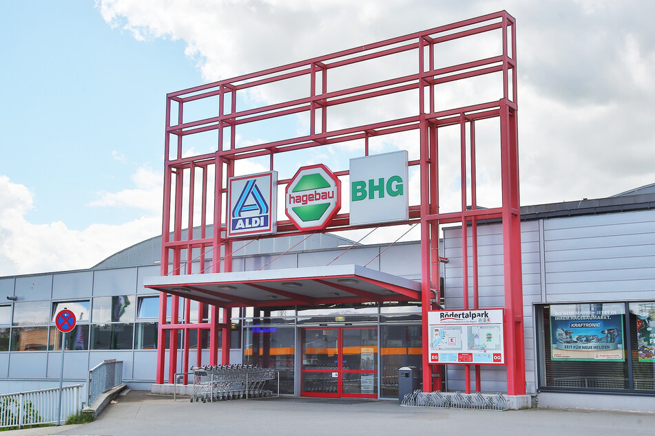 Tatort war dieser Baumarkt in Großröhrsdorf.