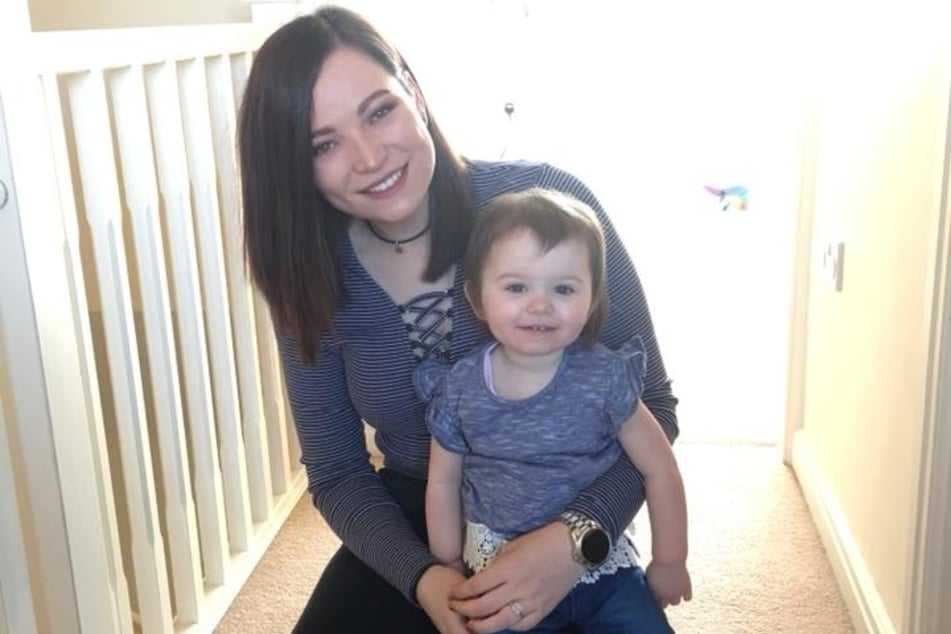 Abbie Hammonds (25) erlitt während der Geburt ihres ersten Kindes starke Verletzungen im Unterleib.