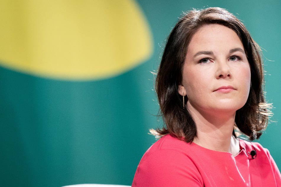 Die grüne Kanzlerkandidatin Annalena Baerbock (40).