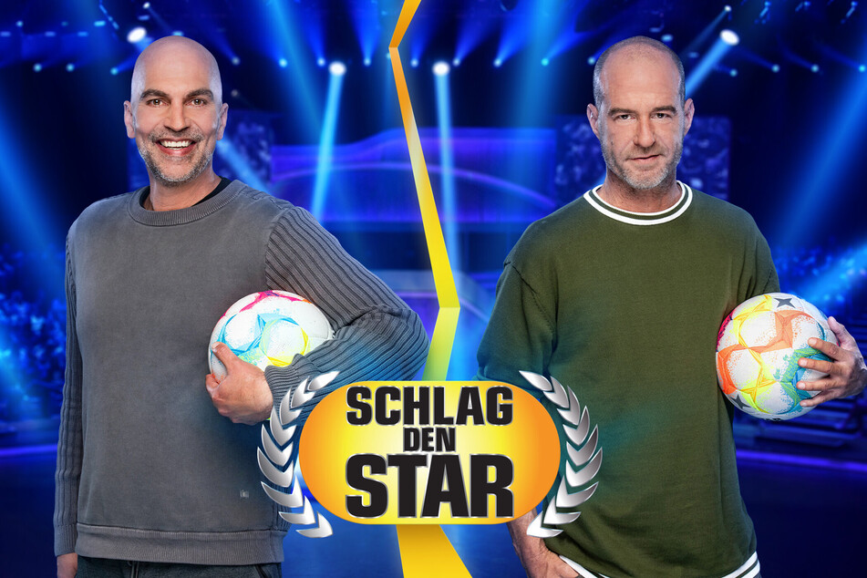 Markus Babbel (51, l.) oder Mehmet Scholl (53): Es kann nur einen Gewinner geben! Wer das ist, erfahren die Zuschauer bei "Schlag den Star".