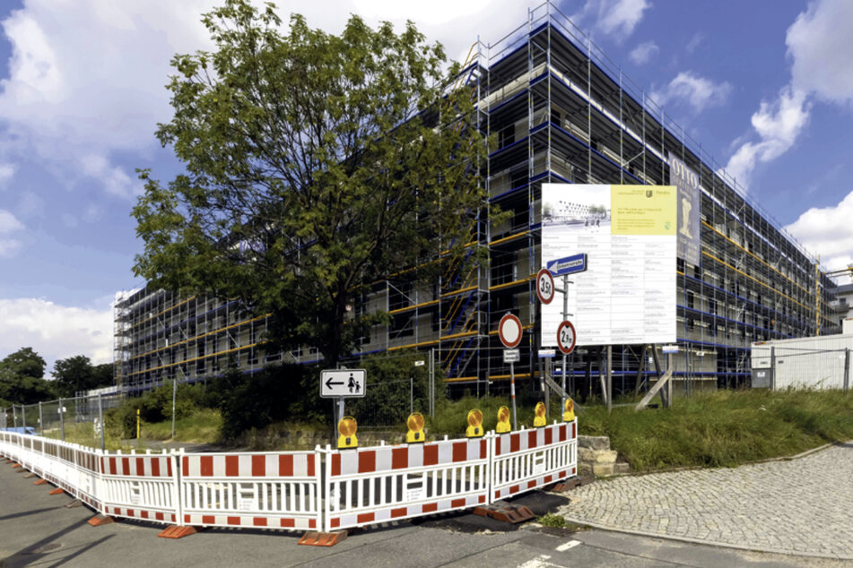 Die neue Oberschule an der Königsbrücker Straße soll auch Plätze für sehbehinderte Kinder bieten.