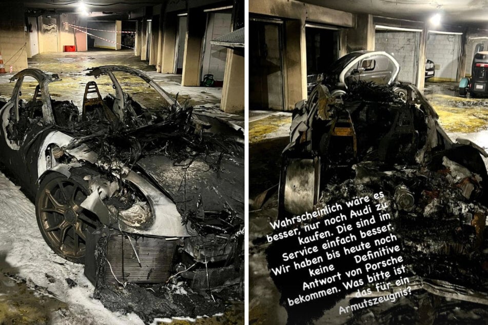 Die 20-Jährige saß am Steuer des Porsche 911 GT3, als dieser in der Tiefgarage in Monaco in Flammen aufging und anschließend ausbrannte.