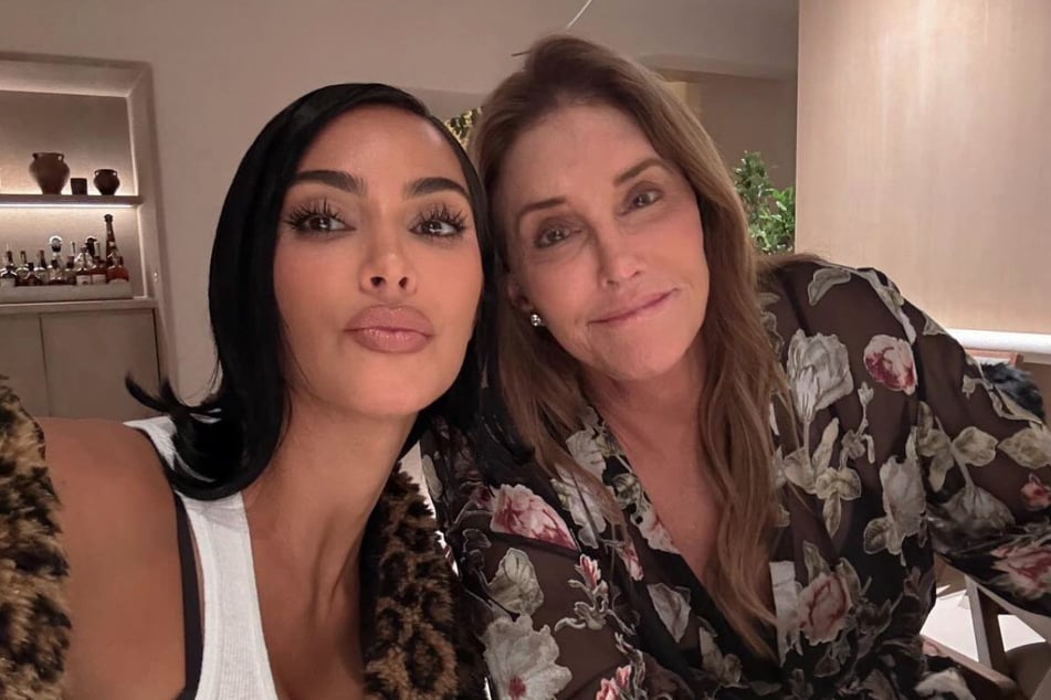 Kim Kardashian celebrated with Caitlyn Jenner (r.) for the Olympic medalist's birthday, where Brody was also present.