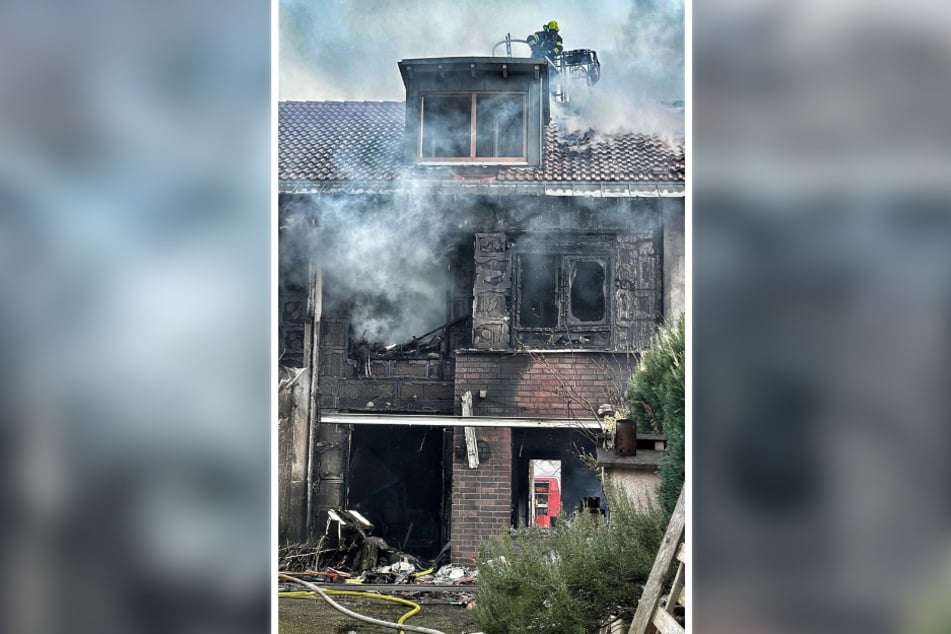 Die Feuerursache ist bislang nicht geklärt.