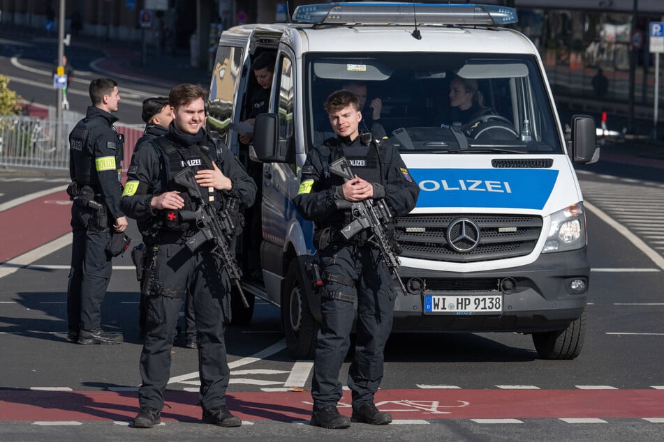 Auch die Polizei war mit dem Verlauf der Veranstaltung mehr als zufrieden.