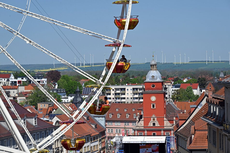 Noch bis Sonntag findet der Thüringentag in Gotha statt.