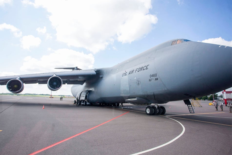 There are some massive military planes out there, and the Lockheed C5 Galaxy is the biggest.