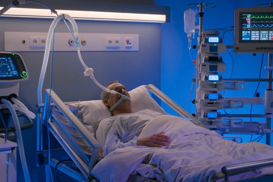 Richard liegt auch über Weihnachten im Koma.