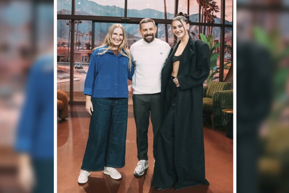 Bei der neuesten Ausgabe von "Experte für alles" sprechen Topmodel Stefanie Giesinger (29, r.) und Psychologin France Cerutti (49, l.) über das Thema "People Pleasing".