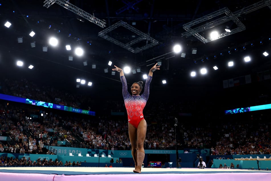 Simone Biles won the silver medal with her floor routine, capping off a spectacular return to the Olympics at the 2024 Paris Games.