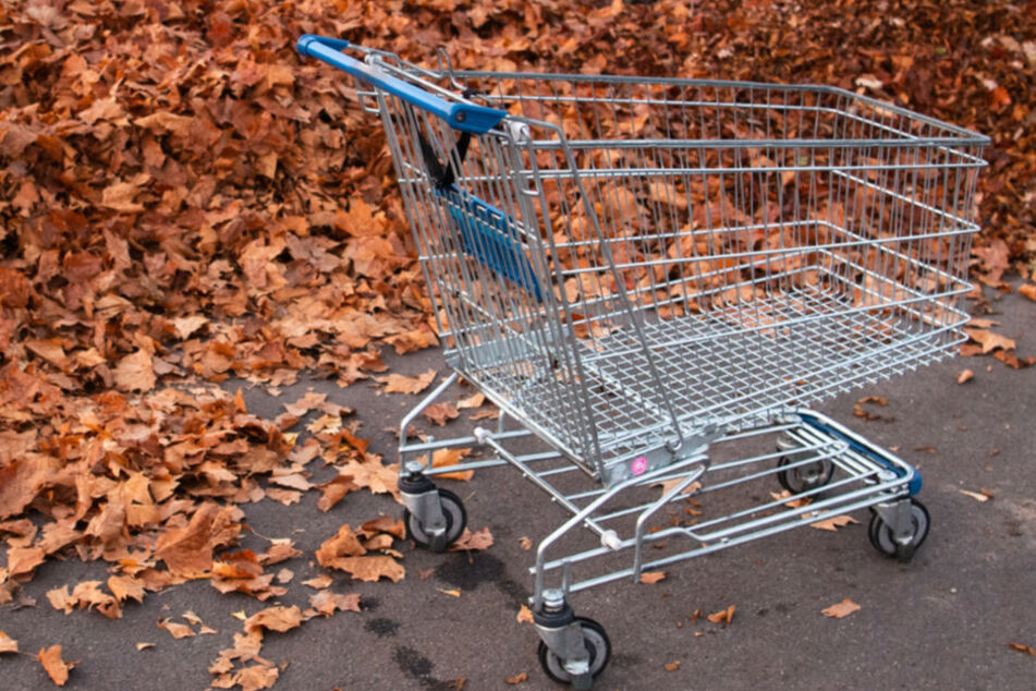 Ein Einkaufswagen ist aus dem 21. Stock eines Hochhauses geworfen worden. (Symbolbild)