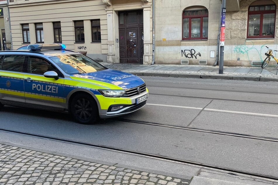 Die Polizei war vor Ort im Einsatz und sicherte Spuren.