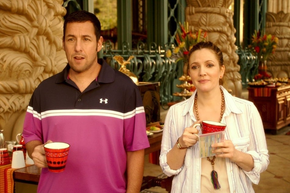 Sandler und Barrymore standen unter anderem für "Urlaubsreif" (2014) gemeinsam vor der Kamera.