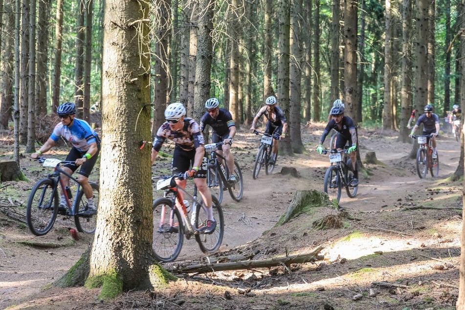 24 Stunden lang ging es im Rabensteiner Wald über Stock und Stein.