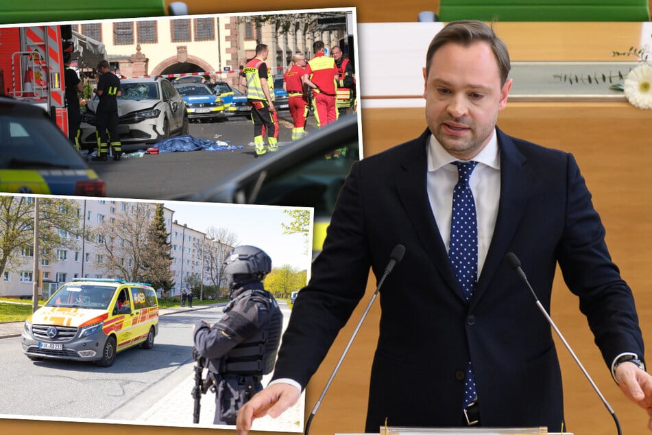 "Betroffen und fassungslos": Landtag gedenkt der Opfer von Leipzig und Neustadt