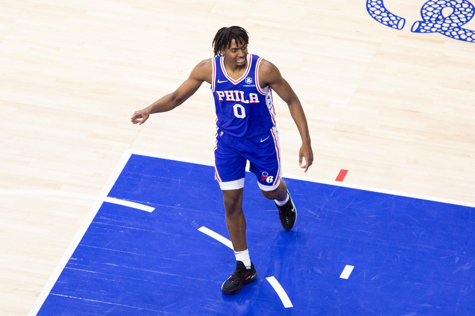 Tyrese Maxey also added 19 points in Philly's win on Saturday.