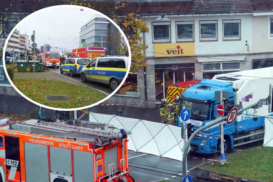 Tödlicher Unfall in Stuttgart: Lkw erfasst Frau, 90-Jährige stirbt noch vor Ort