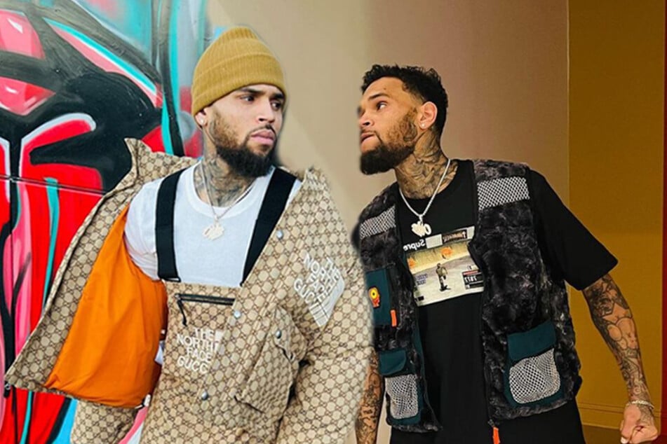 Chris Brown released a music video for his new single, Iffy, on Friday.